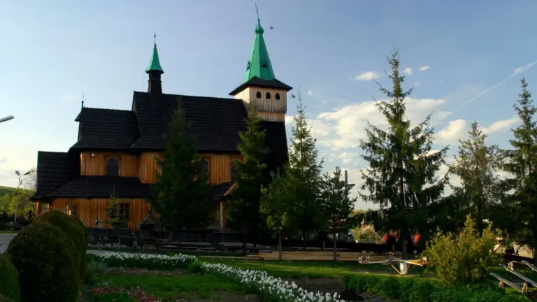 Dolina chochołowska: Church in Witów, Poland